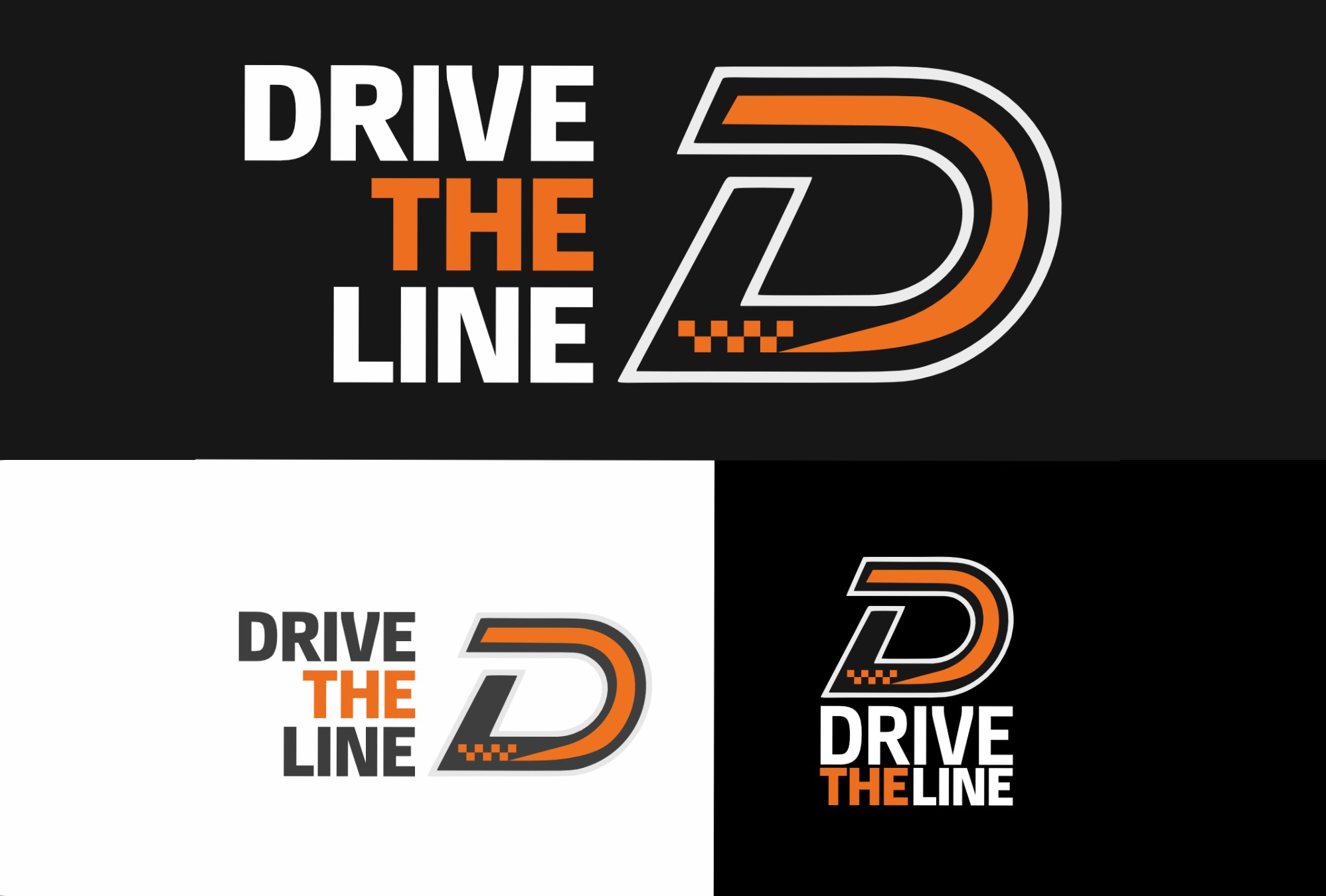 Drive The Line logo design