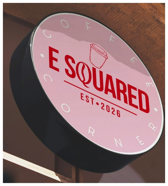 E2 Coffee Corner brand identity