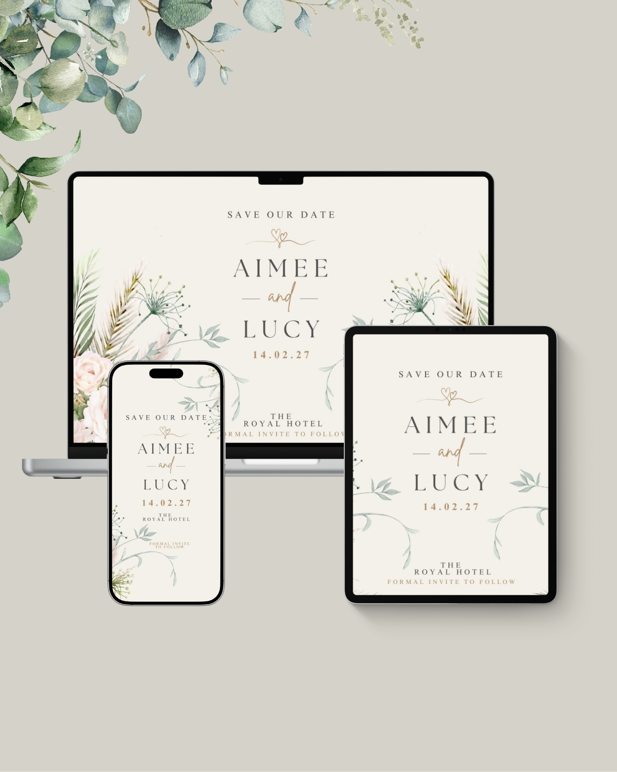 The Digital Edit wedding stationery