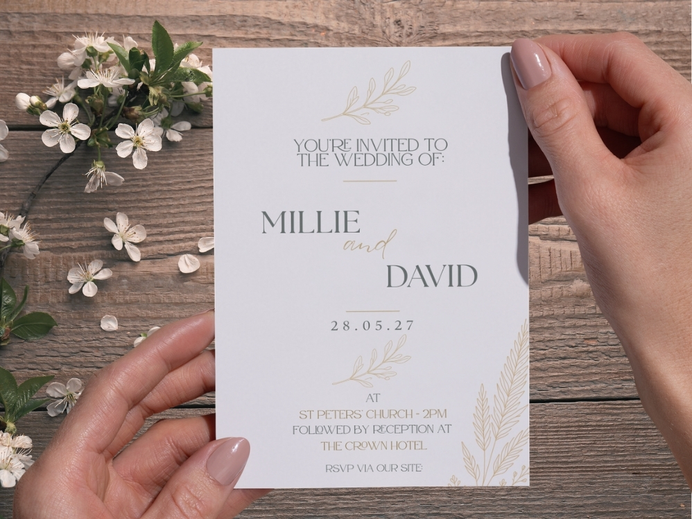 The Ivory Edit wedding stationery