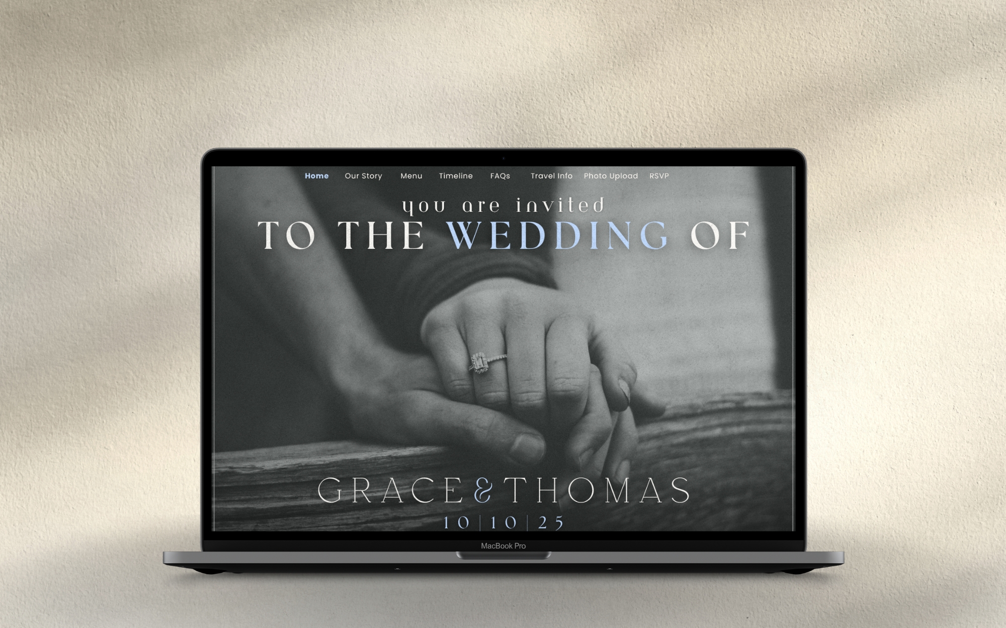 Full wedding website